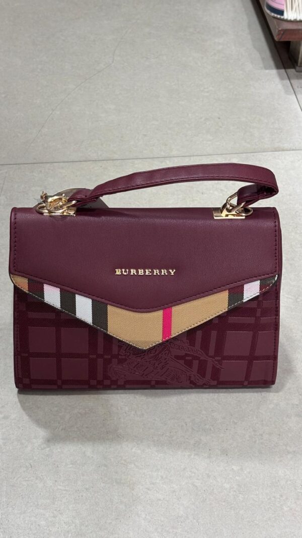 Red Premium Leather finish Handbag