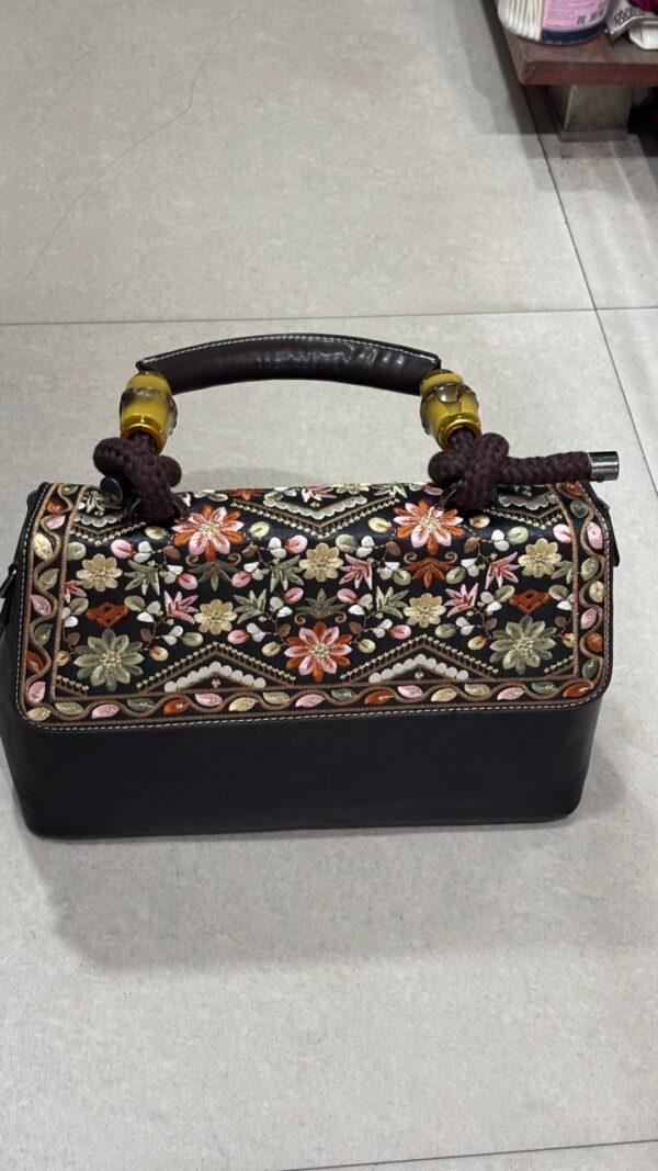 Heavy Leather Hand Bag