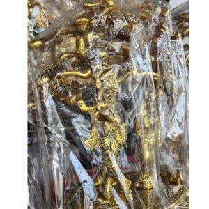 Radha Krishna Golden tree idol